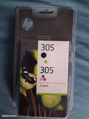Cartouche encre HP 305 noir et couleurs
