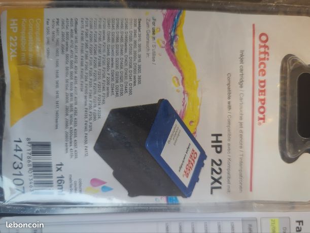 Cartouche HP 22 XL