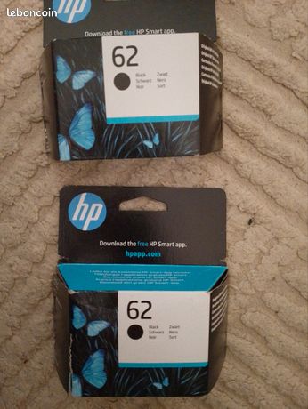 Cartouche hp 62 lots x 2