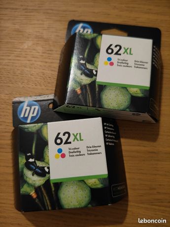 Cartouche HP 62 XL Couleur et noir