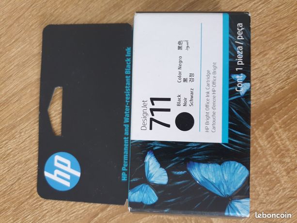 Cartouche hp 711 noir non périmée
