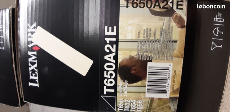 Cartouche impression lexmark T650A21E