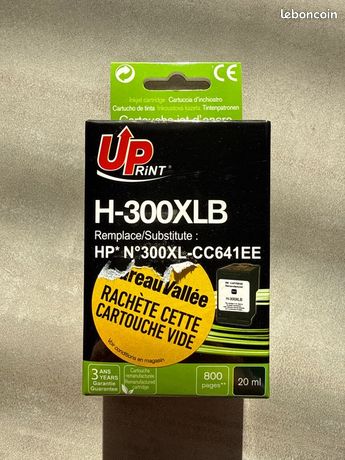 Cartouche imprimante noir HP N*300XL-CC641EE