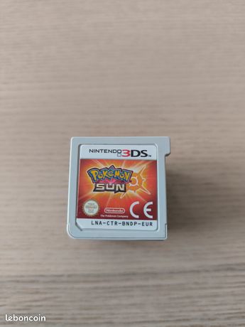 Cartouche Pokémon Soleil