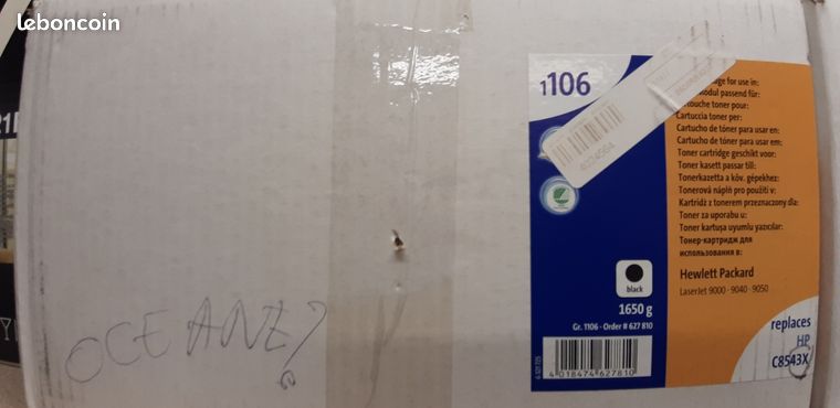 Cartouche toner HP C8543X