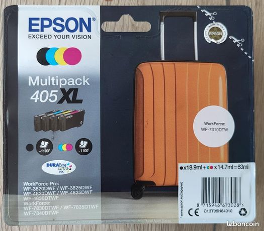 Cartouches d'encre Epson 405XL Multipack