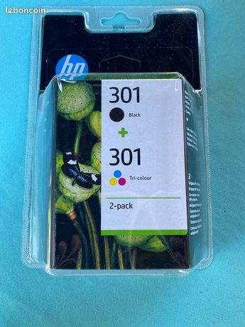 Cartouches d'encre HP 301 Noir et tricolore