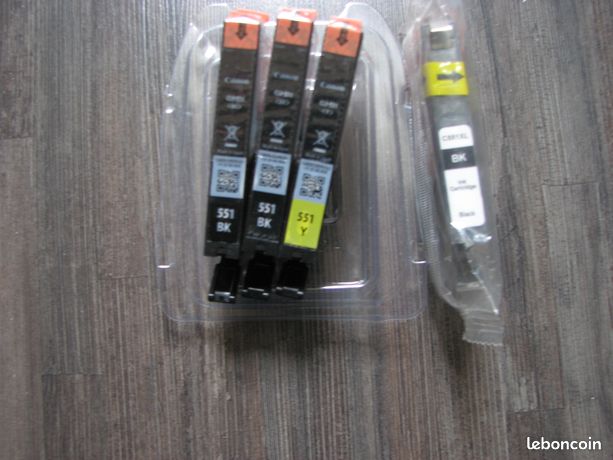 Cartouches d'encre pour imprimante canon