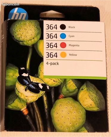 Cartouches HP364 en pack décembre 2025