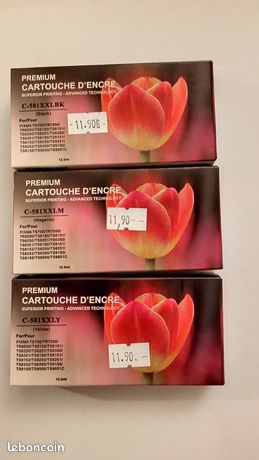 Cartouches encre pour imprimante CANON PIXMA