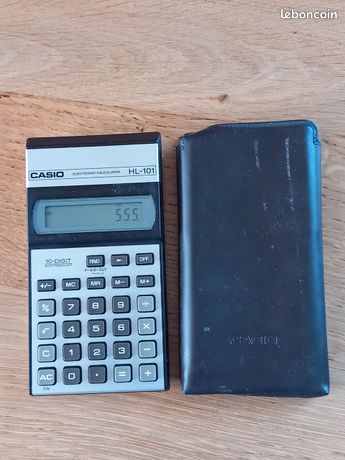 CASIO HL-101 calculatrice