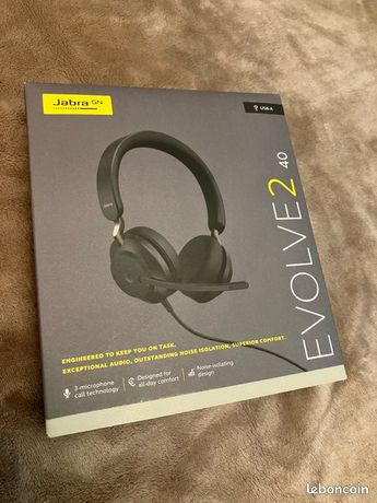 Casque audio Jabra Evolve2 40