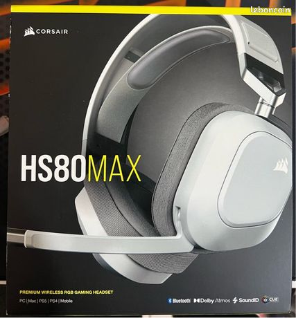 Casque Corsair HS80MAX Wireless