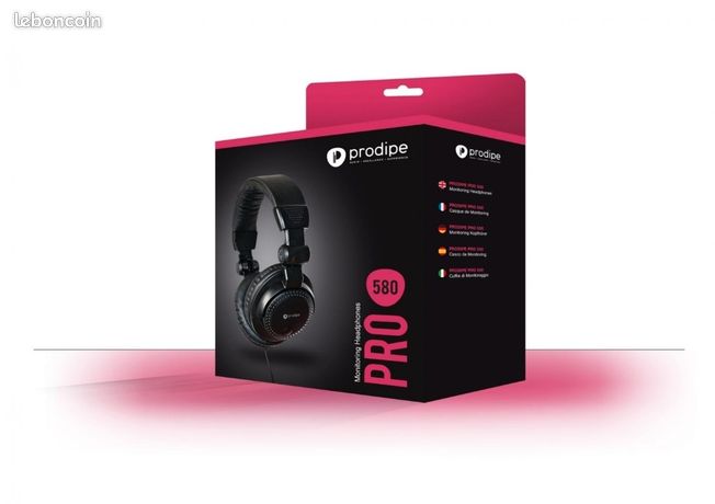 Casque de Monitoring Prodipe PRO 580 Neuf