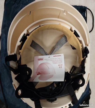 Casque de sécurité pour électricien IDRA NEUF réservé calou8363