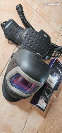 Casque de soudage 3M Speedglas + Adflo (peu servi)