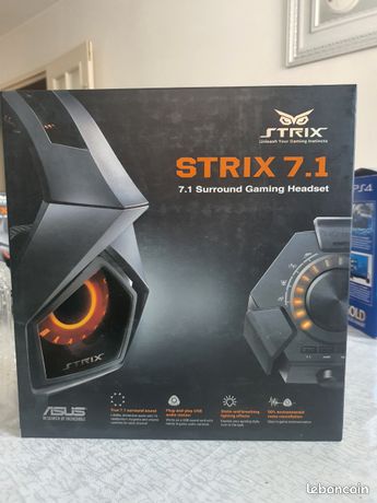 Casque gaming asus strix 7.a