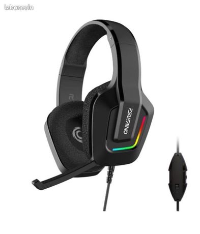 Casque gaming filaire Oniverse Noir Multi