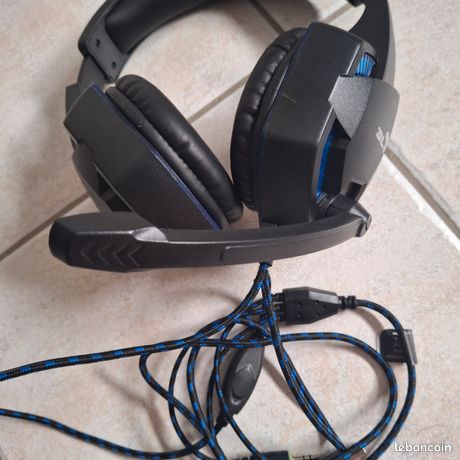Casque gaming play et support