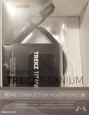 Casque sans fil a conduction osseuse aftershokz trekz