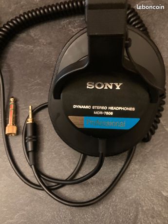 Casque Sony MDR 7506 casque de studio fermé