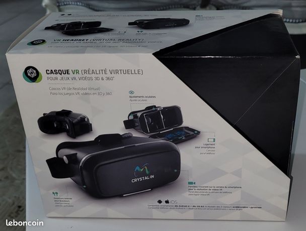 Casque vr réalité virtuelle
