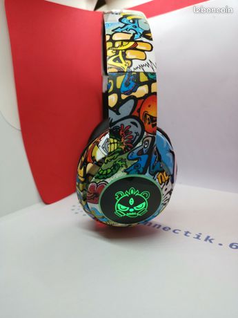 Casque Bluetooth P35 style punk