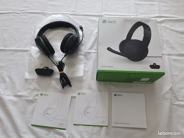 Casque microsoft stereo headset xbox one