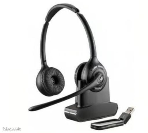 Casque réducteur de bruit sans fil avec micro Plantronics Savi 410/420