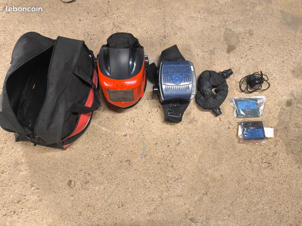 Casque soudure avec ventilateur
