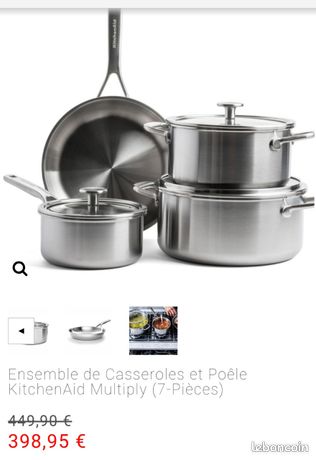 Casserole inox marque KitchenAid neuf