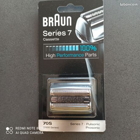 Cassette 70S pour rasoir Braun série 7 neuve