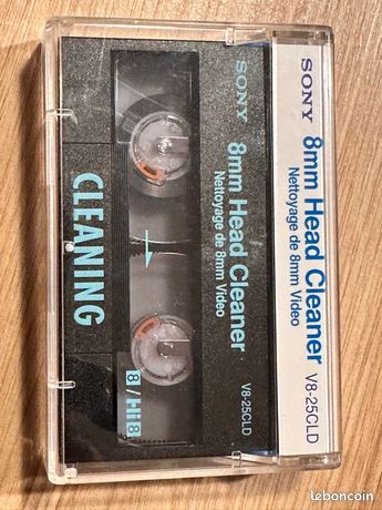 Cassette SONY de nettoyage pour caméscope caméra