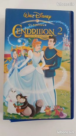 Cassette vhs disney cendrillon 2