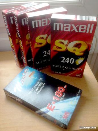 Cassette VHS vierge