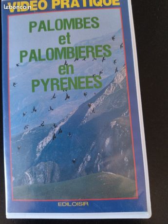 Cassette vidéo VHS Palombes et palombieres en Pyrénées