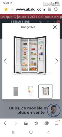 Frigo américain multiportes NOVIDOM