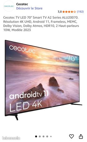 Cecotec TV LED 70" Smart TV