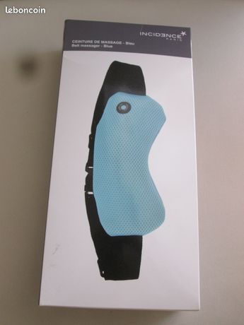 Ceinture de massage bleu Incidence Paris