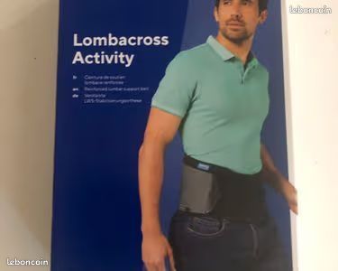 Ceinture maintien lombaire renforcée