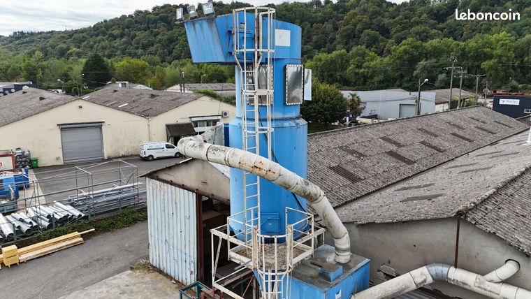 Centrale d'aspiration d'atelier de charpentes Cattinair
