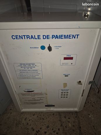 Centrale paiement laverie