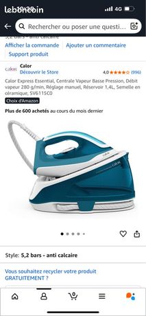 Centrale vapeur calor