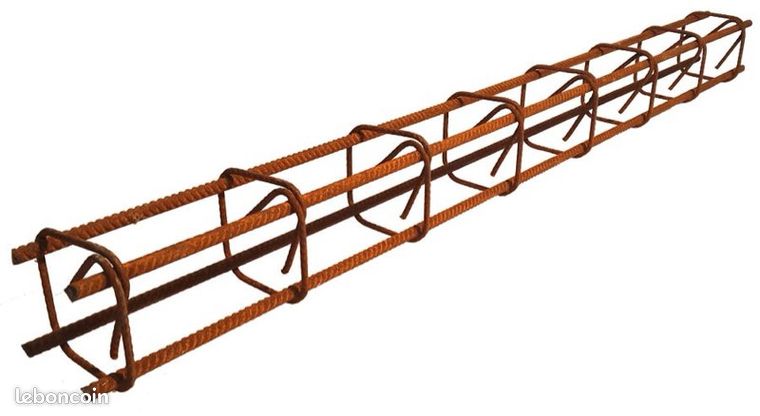 Chaînage 10x10 diamètre 10 6m de longueur