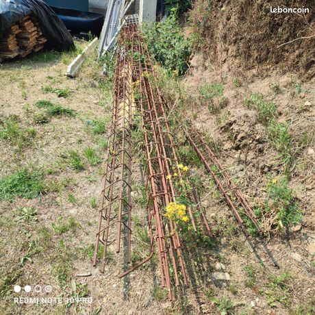 Chainage , épingle , fer maçonnerie