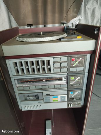 Chaine Hifi vintage des années 70 de AMSTRAD