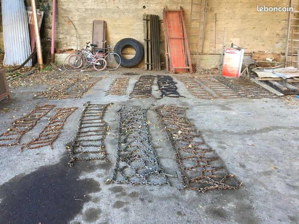 Chaînes à croisillons pour poids lourd