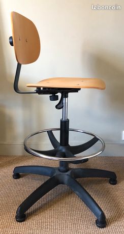 Chaise de bureau d'atelier