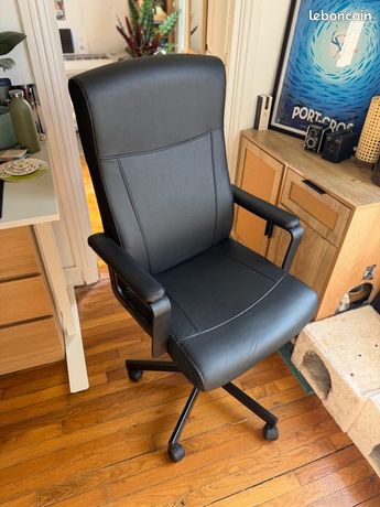Chaise de bureau IKEA Millberget noire