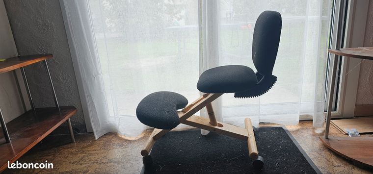 Chaise ergonomique cinius sur roulette